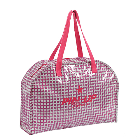 Fashion Pvc Tote Dragkedja