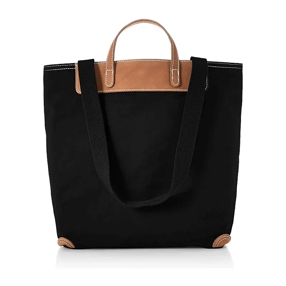 Anpassad stor kapacitet återanvändbar anpassad logotyp canvas kvinnors väska ny mode ekologisk shoppingväska