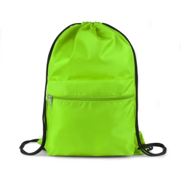 DrawString ryggsäck Collapsible Lightweight Ryggsäck Vattentät rekreation utomhus sportväska Student rekreation fitness dragkammare