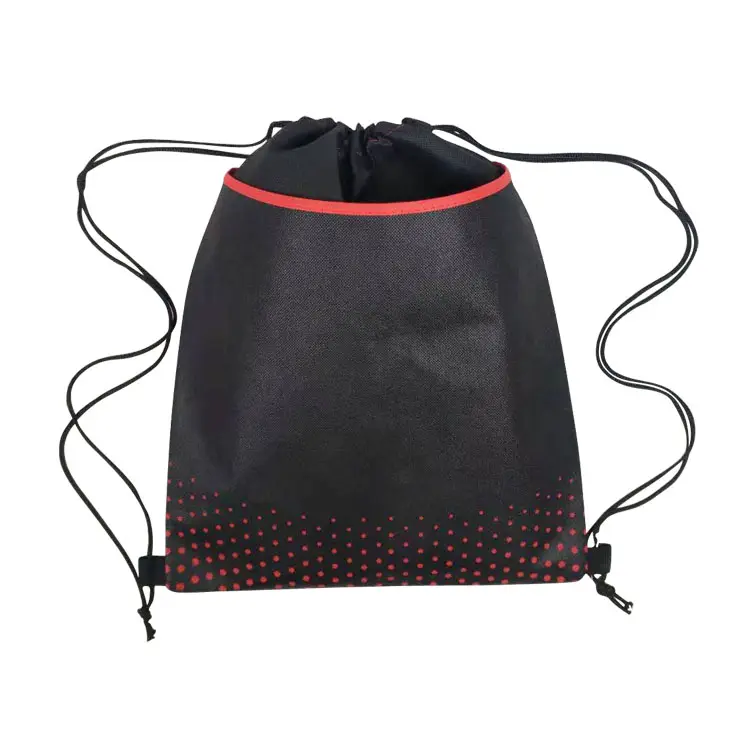 Hot-Selling Reusable Custom DrawString Bag Packaging Handväska med logotyp