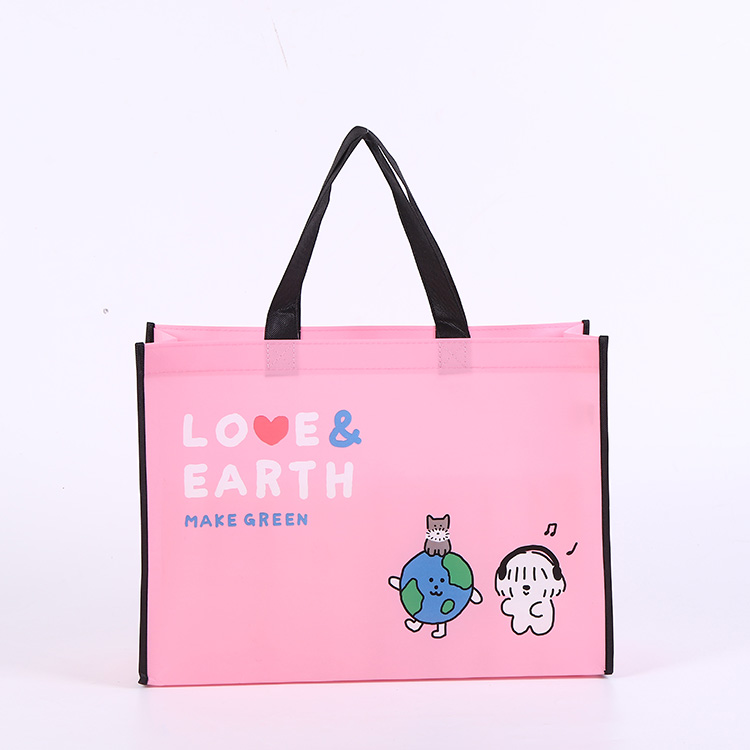 Laminerad Non Woven Tote Shopping Bag